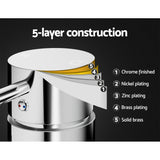 NNEDSZ Cefito Bathroom Mixer Shower Wall Tap Faucet Basin Sink Bathtub Brass Chrome