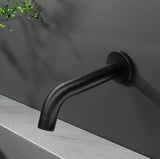 NNEDSZ Cefito Bathroom Spout Tap Water Outlet Bathtub Wall Mounted Black