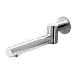 NNEDSZ Cefito Bath Spout Wall Mounted Square Bathtub Bathroom Spa Swivel Silver