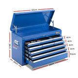 NNEDSZ 14 Drawers Toolbox Chest Cabinet Mechanic Trolley Garage Tool Storage Box