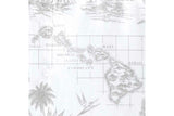 NNEKG Bahama Vintage Map Printed Sheet Set (King)