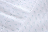 NNEKG Bahama Twin Palm Printed Cotton Sheet Set (King)