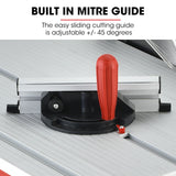 NNEMB 2000W 254mm Corded Table Saw with Stand-Extendable-Laser Guide