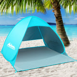 NNEDSZ Pop Up Beach Tent Camping Hiking 3 Person Sun Shade Fishing Shelter