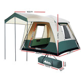 NNEDSZ Instant Up Camping Tent 4 Person Pop up Tents Family Hiking Dome Camp