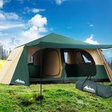 NNEDSZ Instant Up Camping Tent 8 Person Pop up Tents Family Hiking Dome Camp