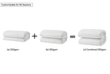 NNEKG 3 in 1 All Seasons Wool Quilt (Double)
