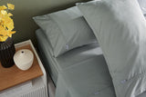 NNEKG 400TC Sateen Fitted Sheet (Silver Queen)