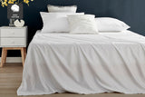 NNEKG 400TC Sateen Sheet Set (Snow Single)