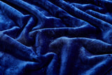 NNEKGE Plush Mink Blanket (Navy Single Double)