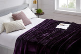 NNEKGE Plush Mink Blanket (Sage Single Double)