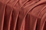 NNEKG Brooklyn Bamboo Cotton Bed Sheet Set (Rust Single)