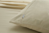 NNEKG Brooklyn Bamboo Cotton Bed Sheet Set (Cream Queen)