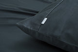 NNEKGE Brooklyn Bamboo Cotton Bed Sheet Set (Graphite King)