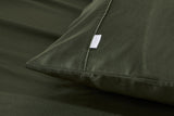 NNEKG Brooklyn Bamboo Cotton Bed Sheet Set (Olive Single)