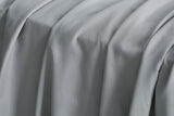 NNEKG Brooklyn Bamboo Cotton Bed Sheet Set (Silver Single)