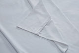 NNEKG Brooklyn Bamboo Cotton Bed Sheet Set (White Single)