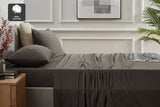 NNEKG Jersey Bed Sheet Set (Coffee Marle Double)