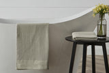 NNEKG Set of 2 Cotton Waffle Bath Towels (Oatmeal)