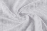 NNEKG Cotton Waffle Bath Robe (White) L XL