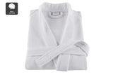 NNEKG Cotton Waffle Bath Robe (White) S M