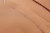NNEKG 1200TC Cotton Rich Quilt Cover Set (Chai King)
