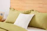 NNEKGE 1200TC Cotton Rich Quilt Cover Set (Honey King)
