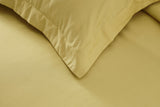 NNEKGE 1200TC Cotton Rich Quilt Cover Set (Honey King)