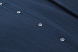 NNEKG 1200TC Cotton Rich Quilt Cover Set (Navy Queen)
