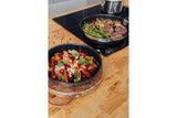 NNEKG Emotion Induction Non stick Stainless Steel 4 Piece Frypan Set (22 24 26cm)