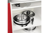 NNEKG Emotion Induction Non stick Stainless Steel 4 Piece Frypan Set (22 24 26cm)