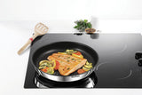NNEKG Emotion Induction Non stick Stainless Steel 4 Piece Frypan Set (22 24 26cm)