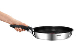 NNEKG Emotion Induction Non stick Stainless Steel 4 Piece Frypan Set (22 24 26cm)