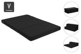NNEKGE Folding Lounger Mattress (Double)