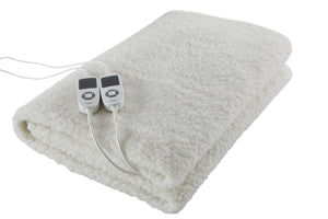 NNEKGE Multi Zone Sherpa Fitted Electric Blanket (King)