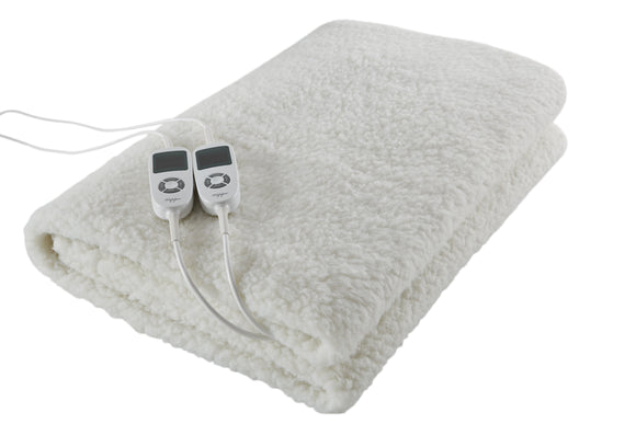 NNEKGE Multi Zone Sherpa Fitted Electric Blanket (King)