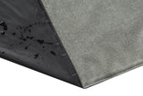 NNEKGE Riley Picnic Rug with Reusable Faux Leather Belt (Grey)