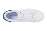 NNEKG Hilfiger Mens LEDON Sneakers (White Size 11.5 US)