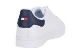 NNEKG Hilfiger Mens LEDON Sneakers (White Size 10.5 US)