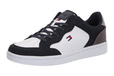 NNEKG Hilfiger Mens LENARD Sneakers (White Navy Size 12 US)