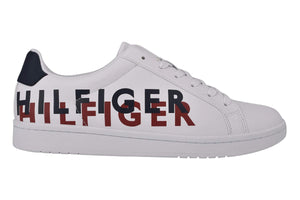 NNEKG Hilfiger Mens LEXOR Sneakers (White Size 11 US)