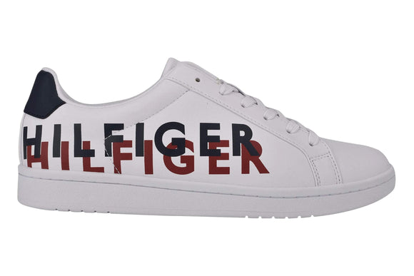 NNEKG Hilfiger Mens LEXOR Sneakers (White Size 10 US)