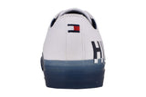 NNEKG Hilfiger Mens REIDS Sneakers (White Navy Size 12 US)