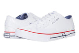 NNEKG Hilfiger Mens RUBY2 Sneakers (White Size 8.5 US)