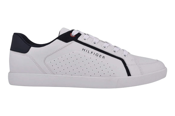 NNEKG Hilfiger Mens THUMPER Sneakers (White Size 10 US)