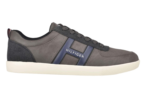 NNEKG Hilfiger Mens Trotta Sneakers (Dark Grey Size 11 US)