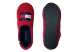NNEKG Hilfiger Mens Yann Slippers (Red Size L US)
