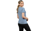 NNEKG Hilfiger Womens Short Sleeve Crew Neck Tee with Printed Graphics (Deep Blue Size XXL) 1