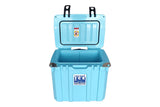 NNEKG Signature Hybrid Series Premium Ice Box 35L Light Blue with Wheels