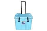 NNEKG Signature Hybrid Series Premium Ice Box 35L Light Blue with Wheels